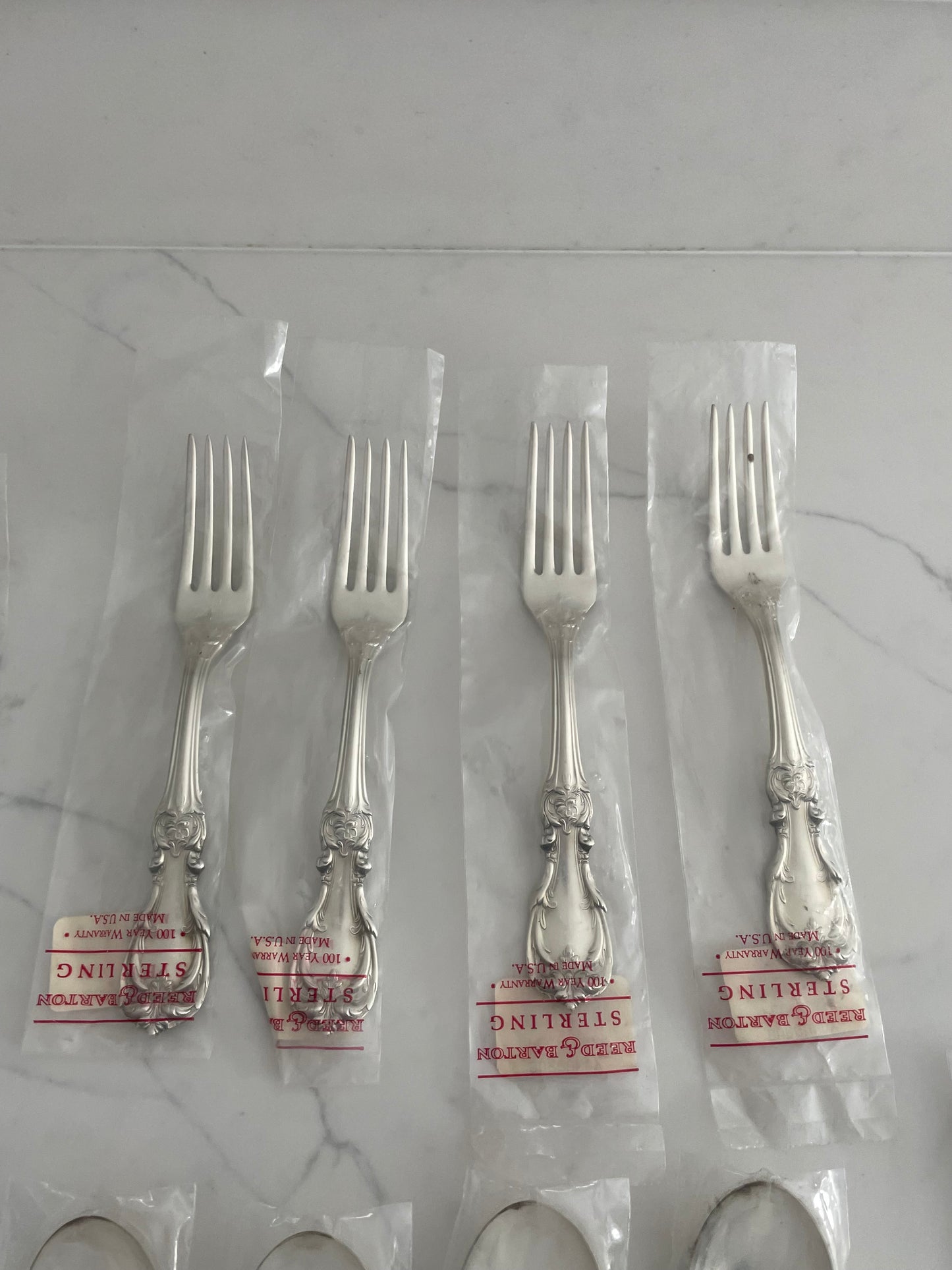 Reed & Barton Sterling Silver Flatware Set - New in Sealed Packaging 20 Pieces