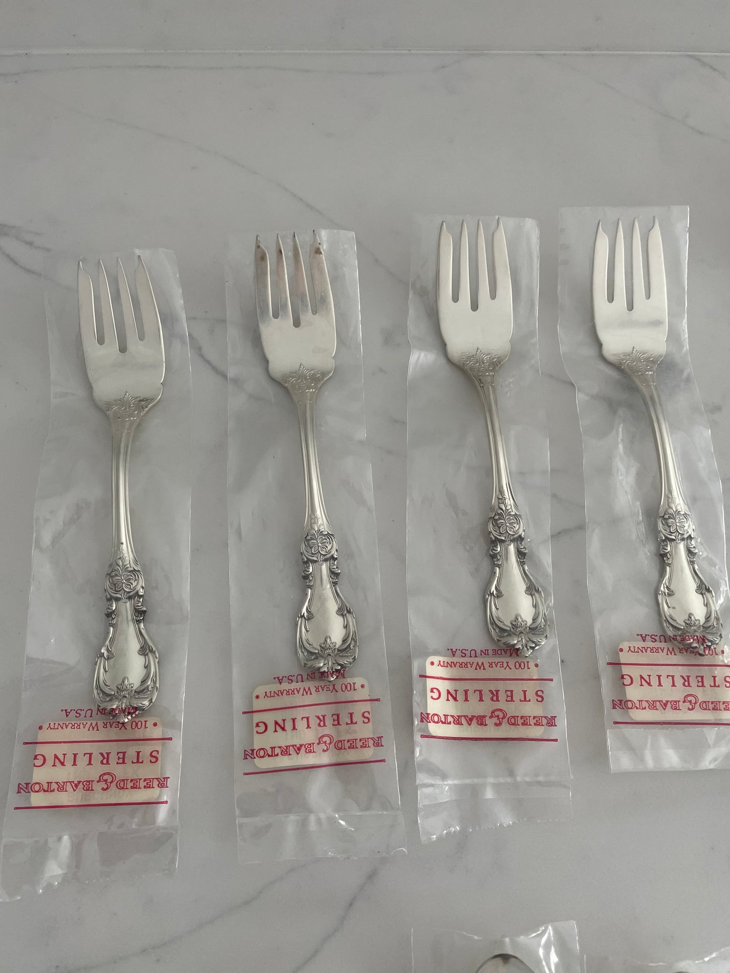 Reed & Barton Sterling Silver Flatware Set - New in Sealed Packaging 20 Pieces