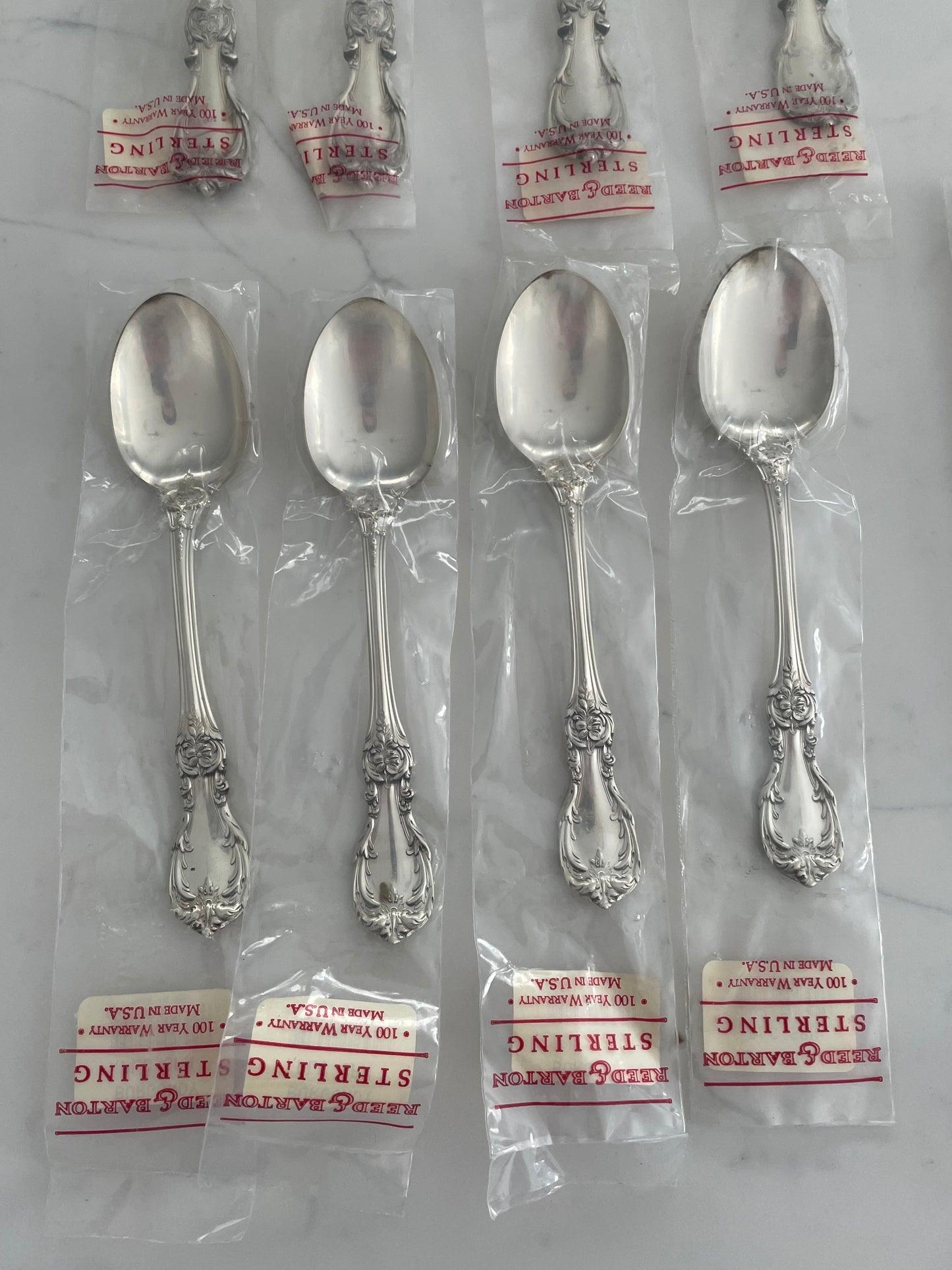 Reed & Barton Sterling Silver Flatware Set - New in Sealed Packaging 20 Pieces