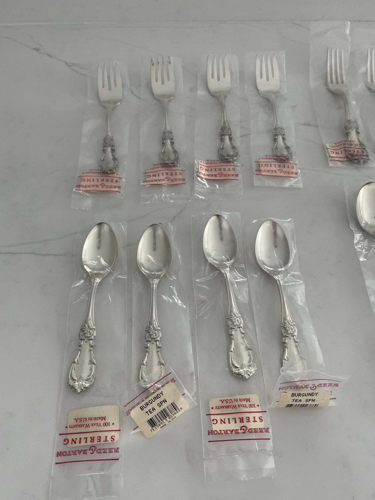 Reed & Barton Sterling Silver Flatware Set - New in Sealed Packaging 20 Pieces